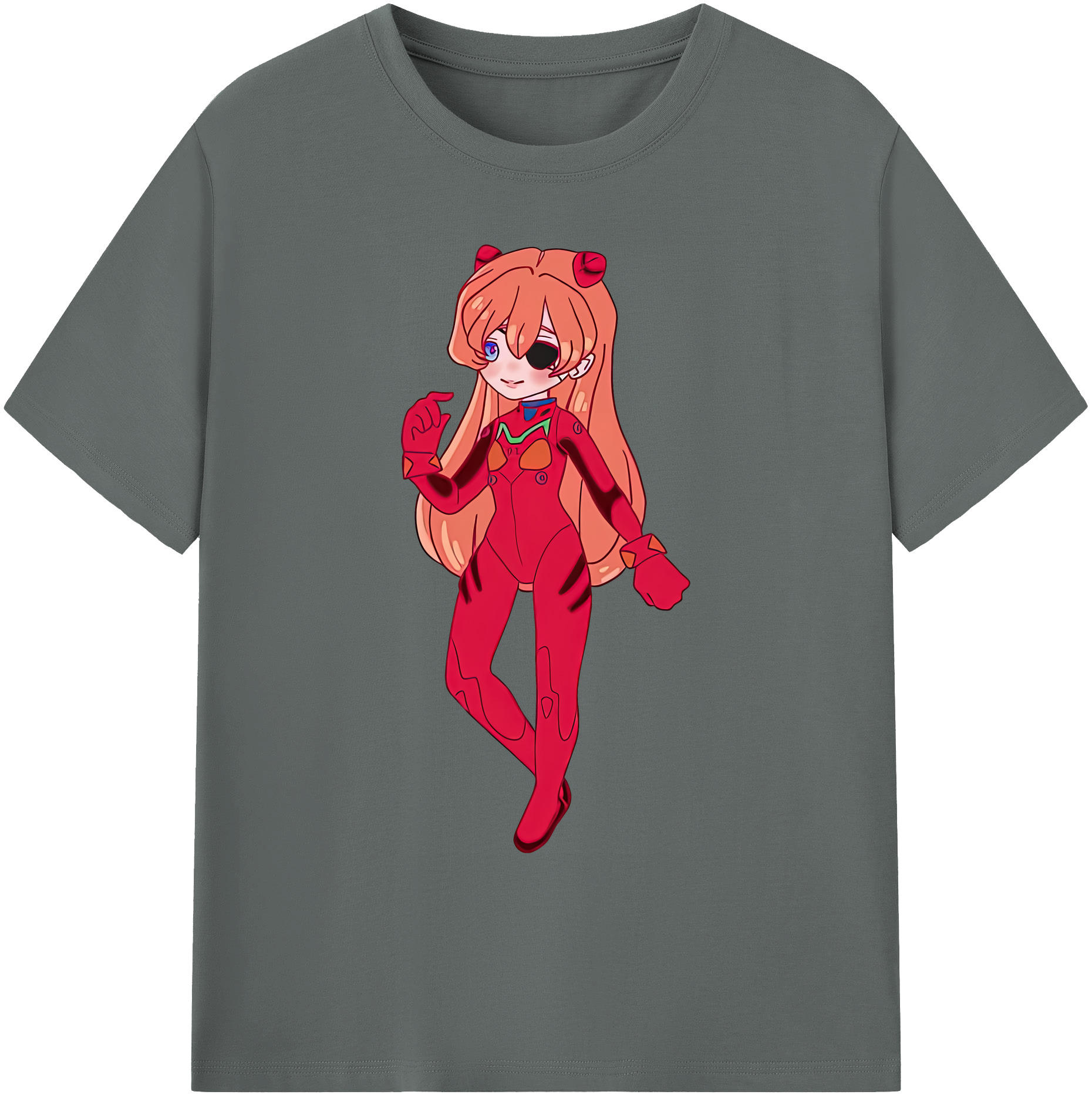 （画像用） EVA 新世紀エヴァンゲリオン 綿100％ メンズ半袖Tシャツ｜肌触りやわらか＆通気性